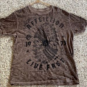 Affliction Brown T-Shirt